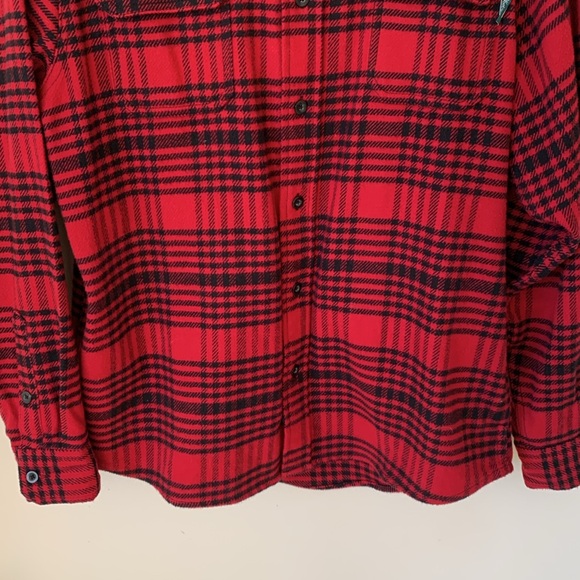 WOOLRICH COTTON HEAVYWEIGHT BRAWNY BUFFALO PLAID FLANNEL SHACKET UNISEX SIZE M - Picture 6 of 10